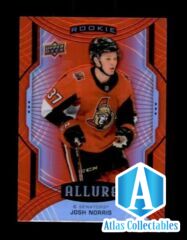 2020-21 Upper Deck Allure Red Rainbow #123 Josh Norris SP RC Rookie